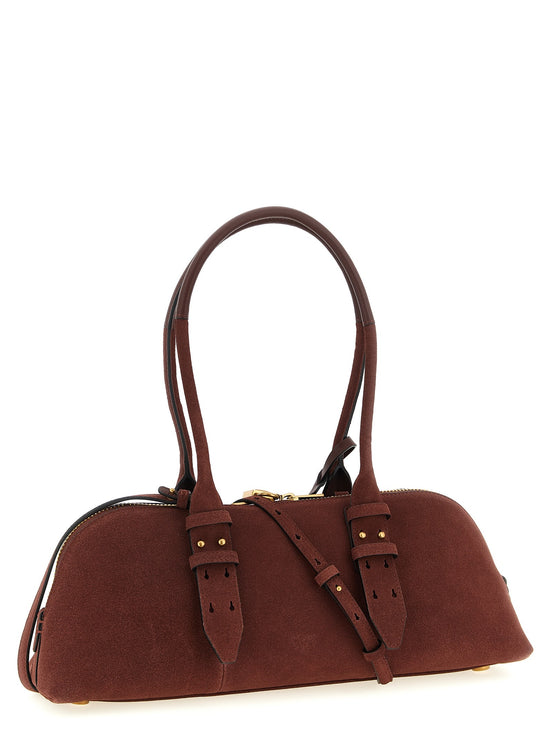 'Bowling Baguette' large shoulder bag
