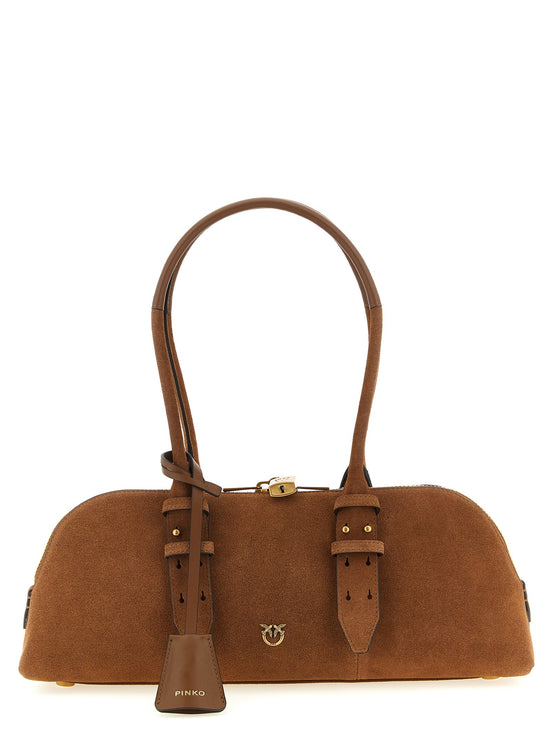 'Bowling Baguette' large shoulder bag