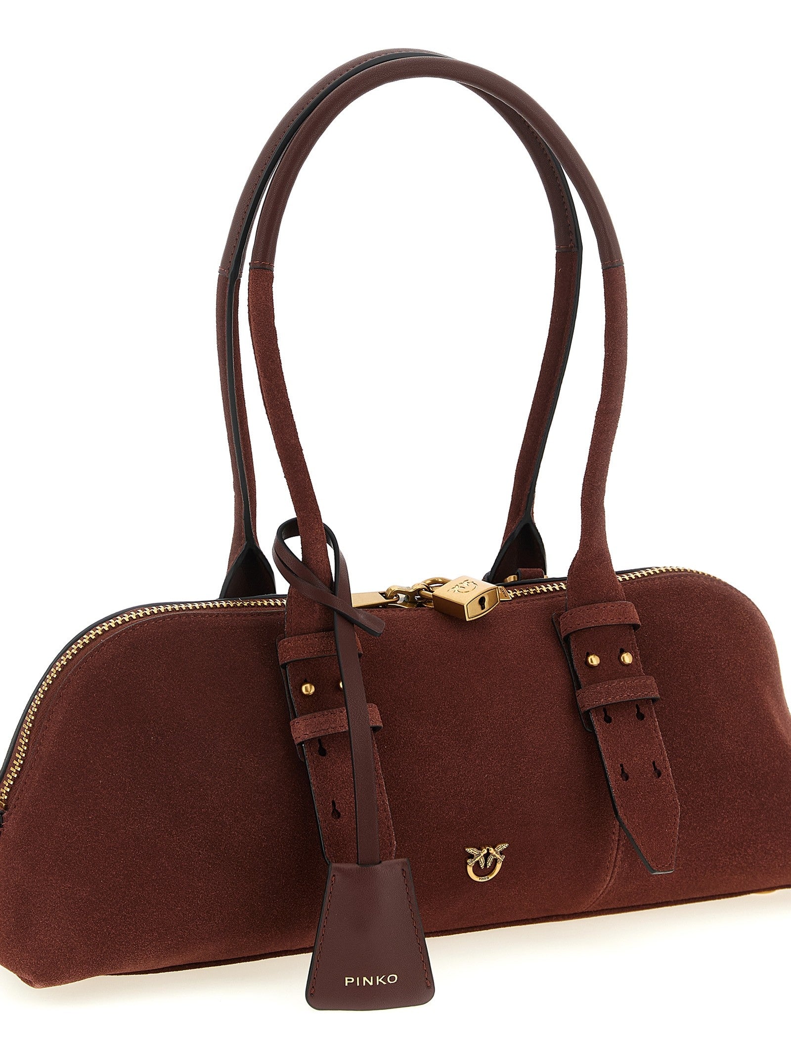 'Bowling Baguette' large shoulder bag