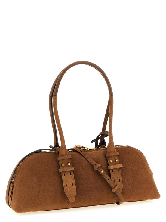 'Bowling Baguette' large shoulder bag