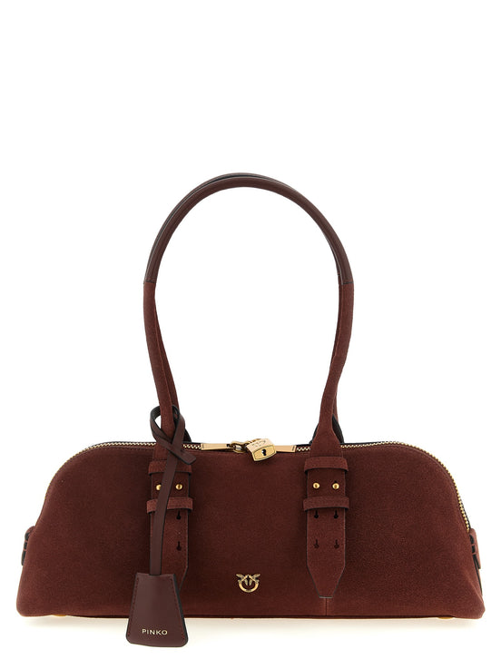 'Bowling Baguette' large shoulder bag