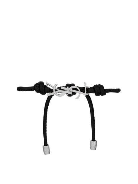 Saint Laurent BRACCIALE CASSANDRE IN PELLE