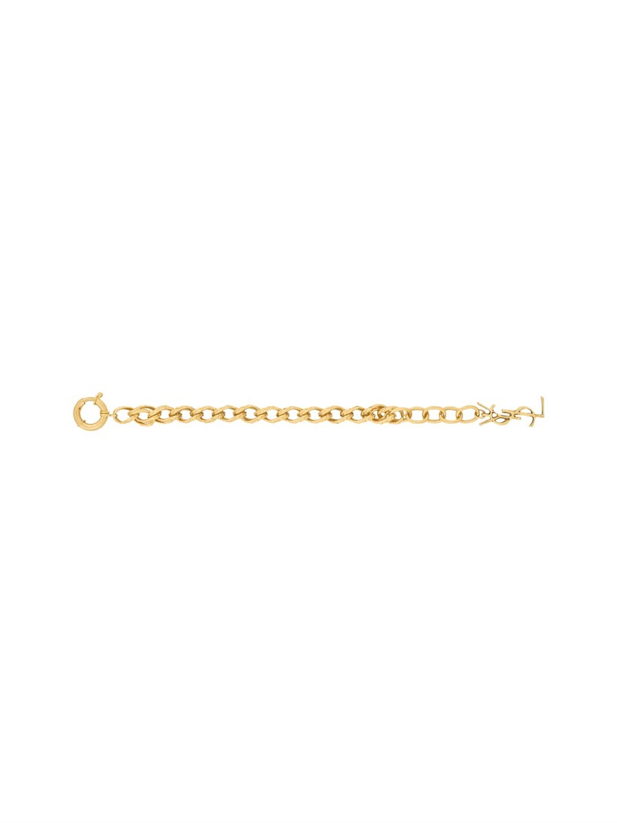 Saint Laurent BRACCIALE CON CIONDOLO CASSANDRE