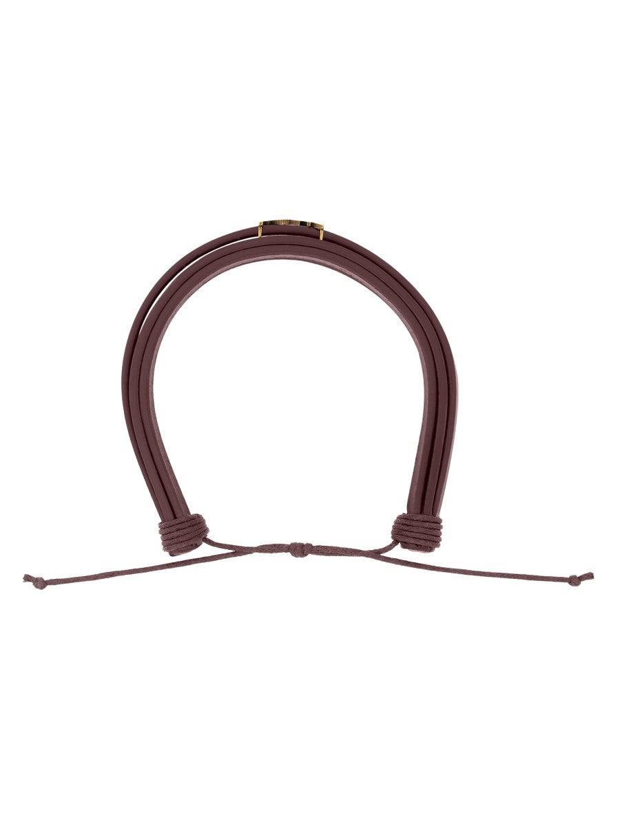 Saint Laurent BRACCIALE CON LOGO 