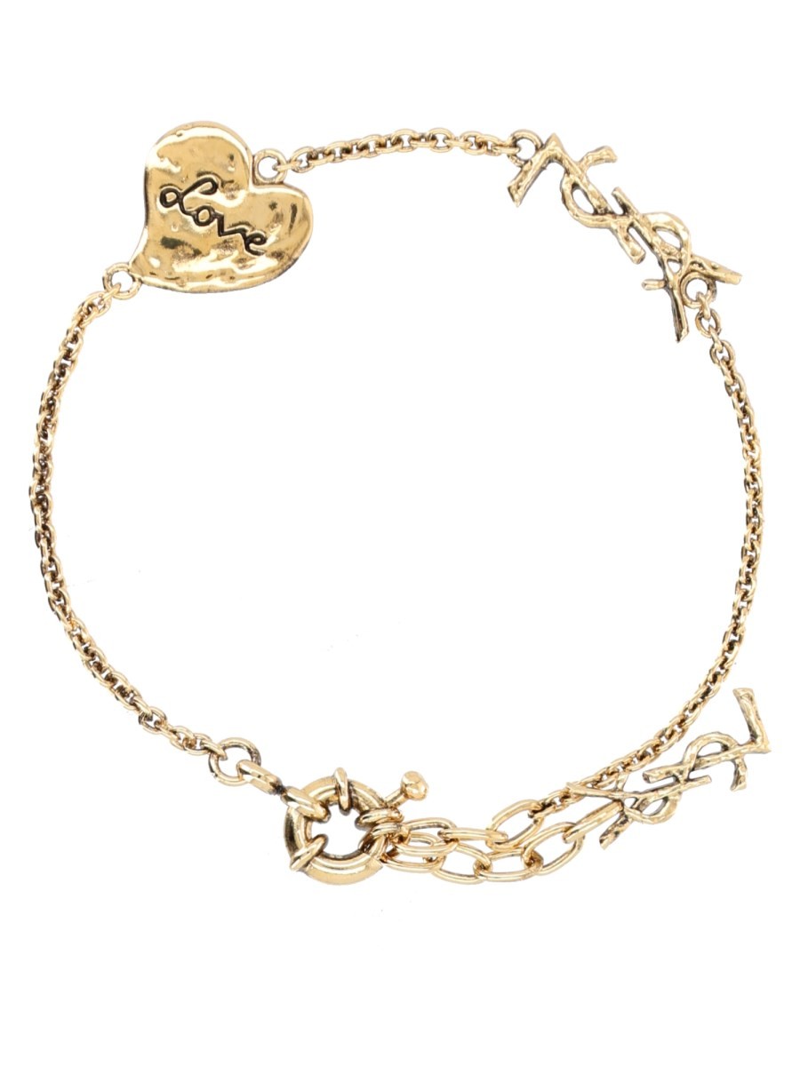 Saint Laurent Bracciale Cuore Cassandre
