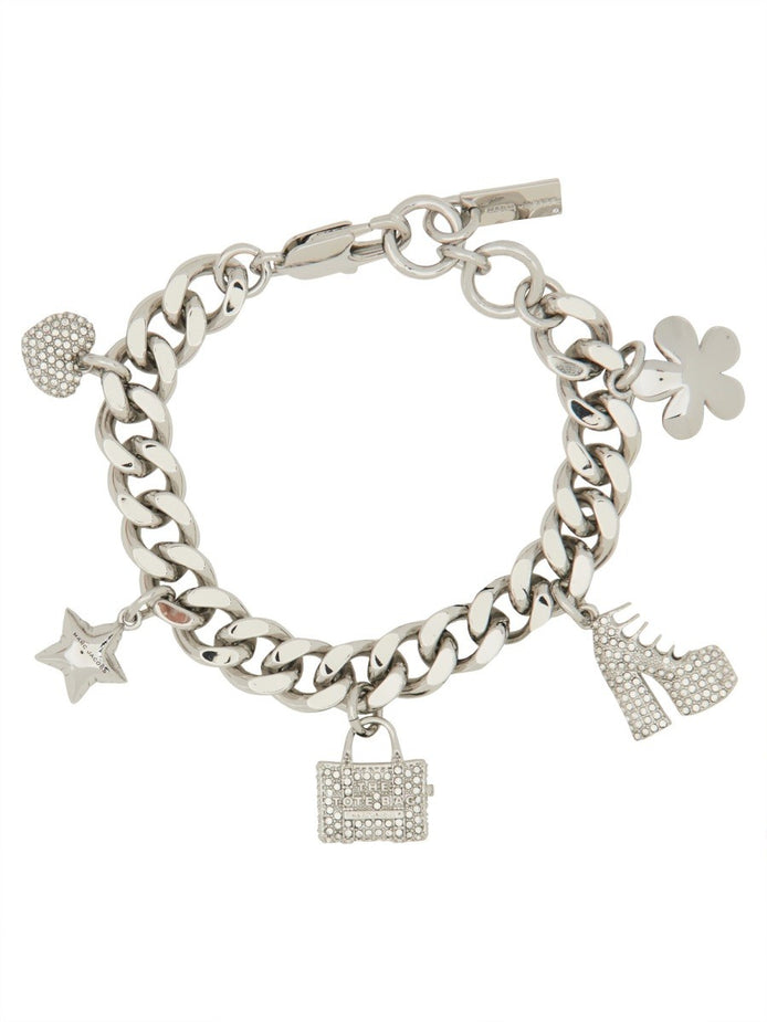 BRACCIALE "THE PAVE MINI ICON CHARM"