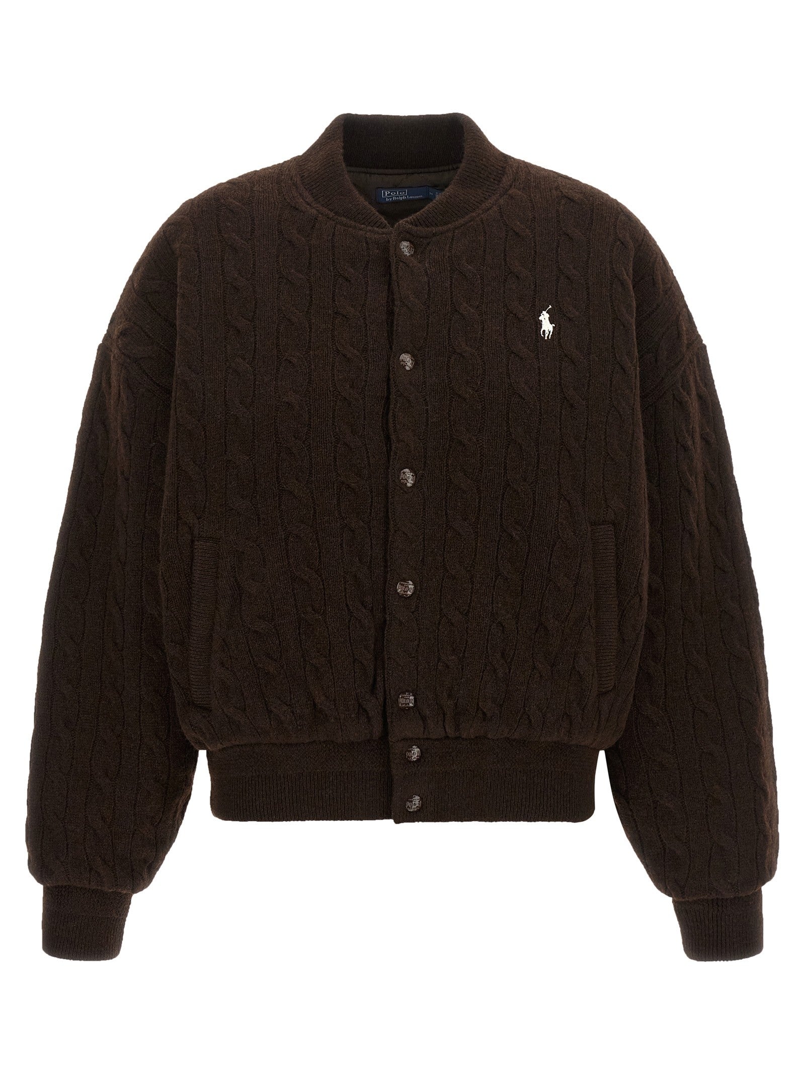 Braided bomber jacket