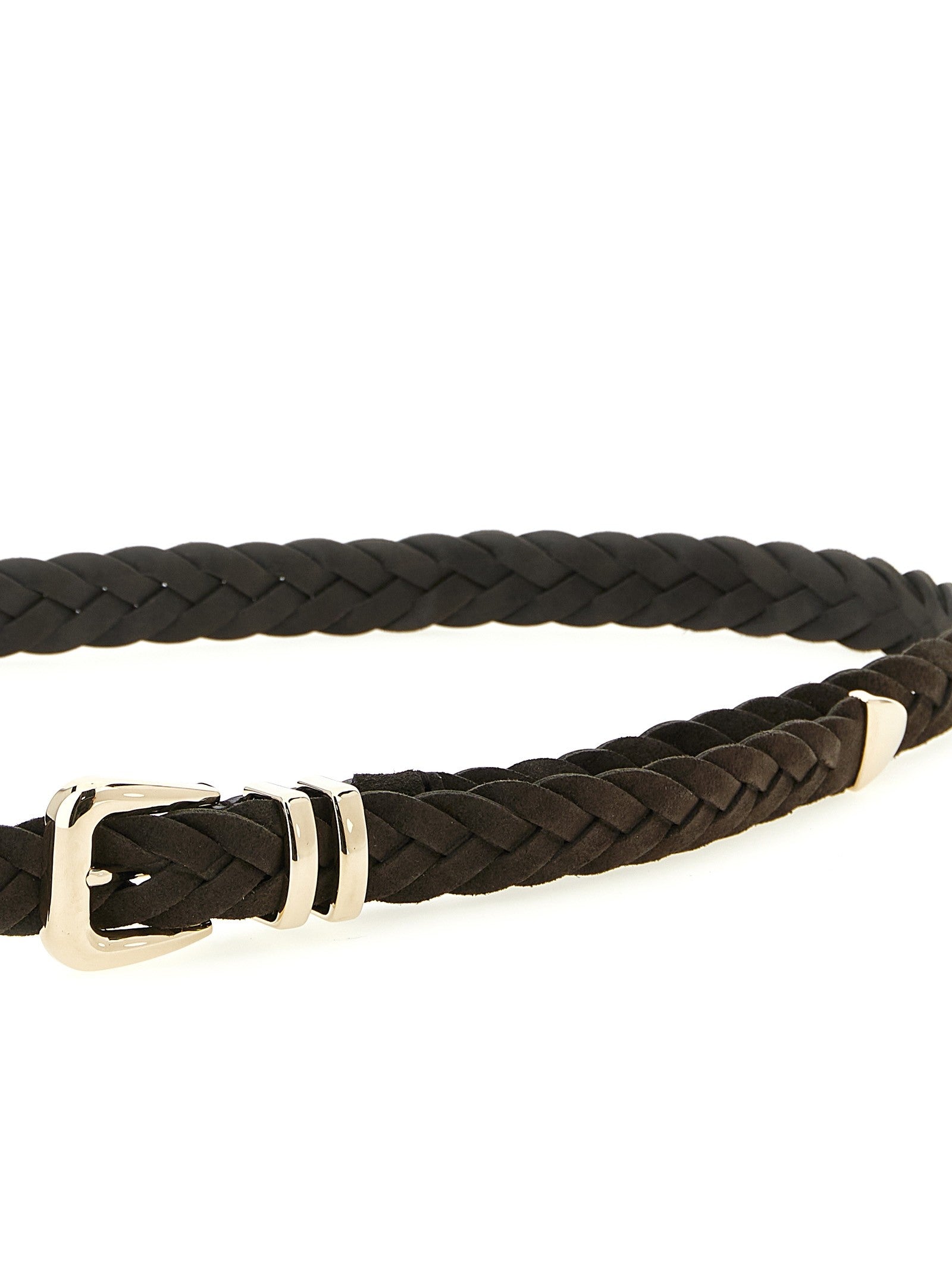 Braided calf belt