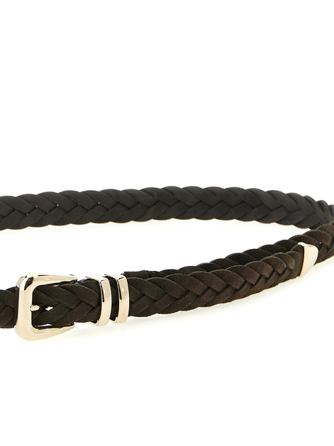 Braided calf belt