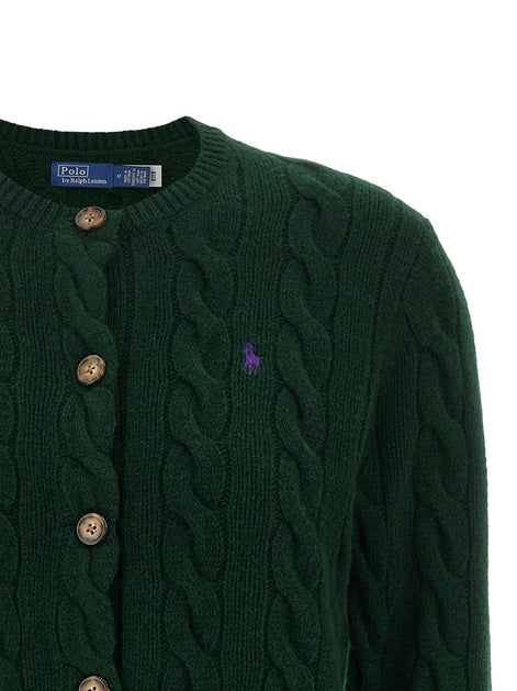 Braided cardigan