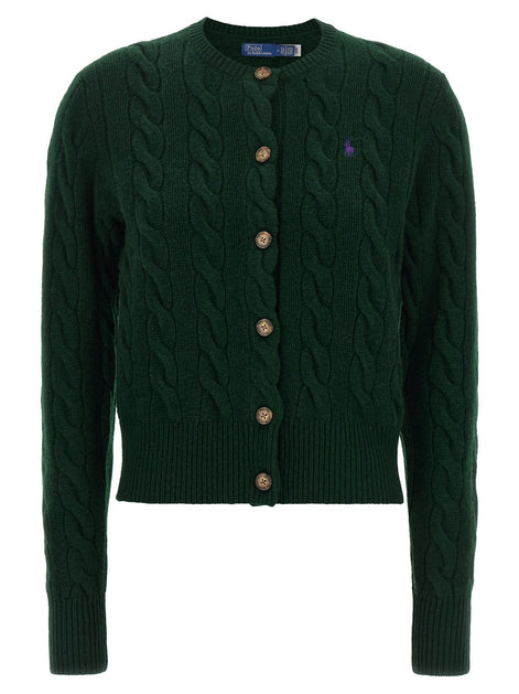 Braided cardigan
