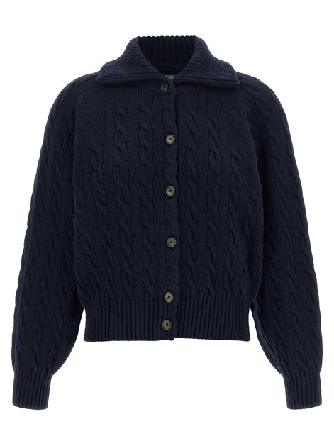 Braided cardigan