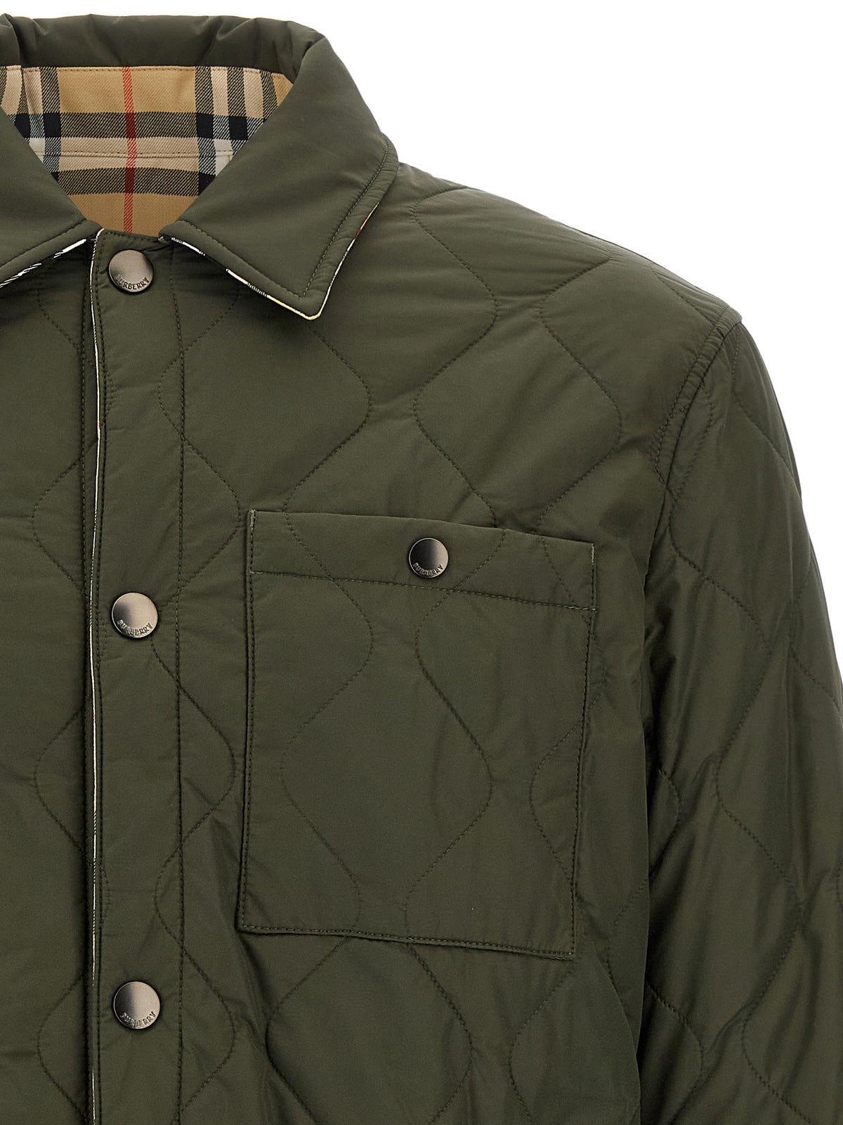 Burberry 'Brighton' reversible overshirt