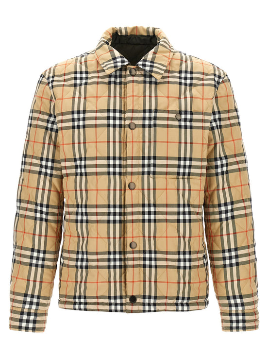 Burberry 'Brighton' reversible overshirt