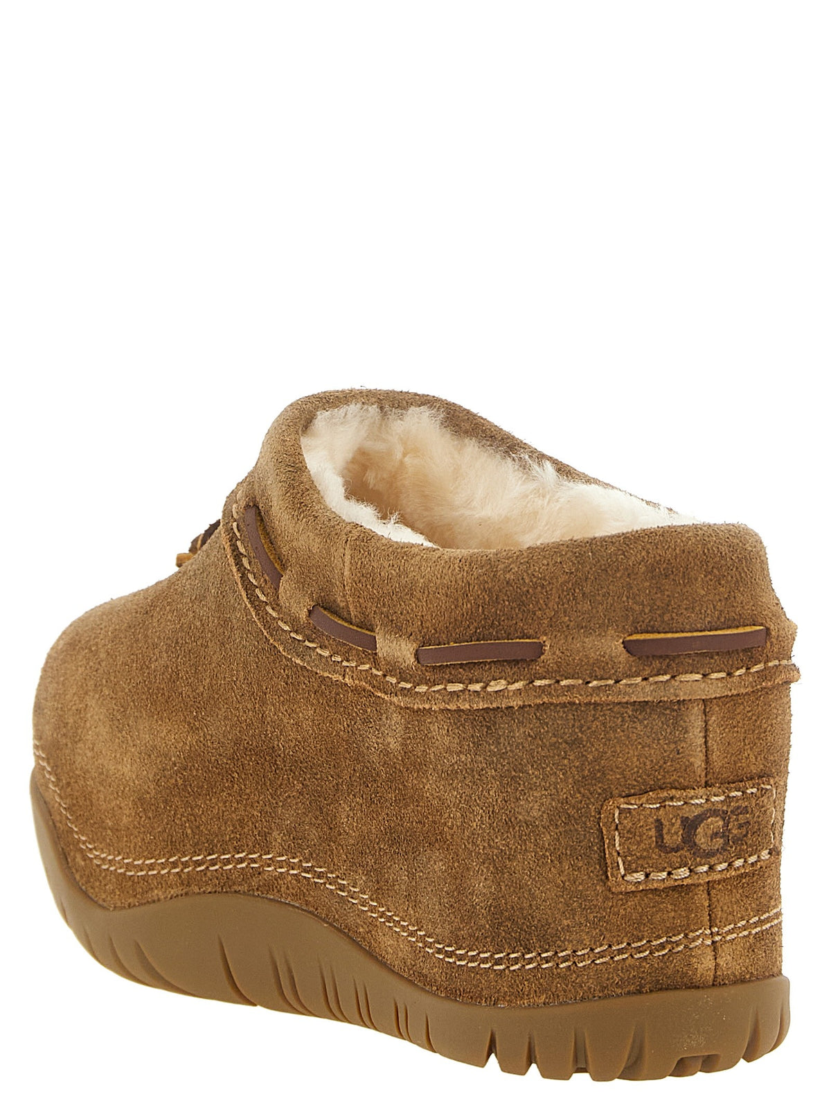 Ugg Brown 'Bucked' sabots