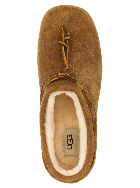 Ugg Brown 'Bucked' sabots