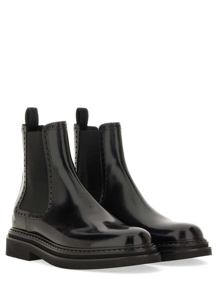 BRUSHED LEATHER BOOT