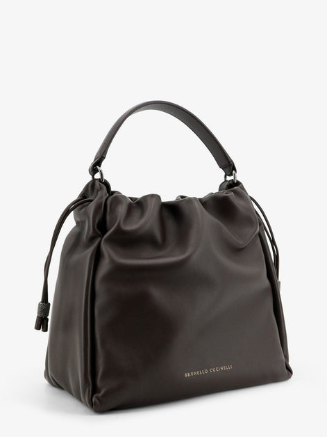 Bucket Mellow leather shoulder bag