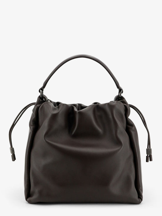 Bucket Mellow leather shoulder bag