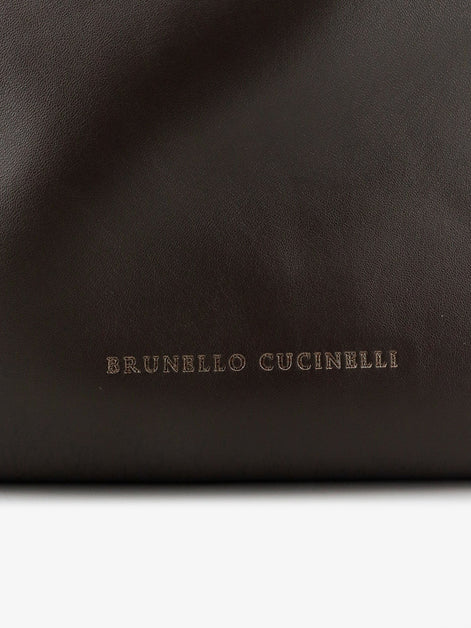 Bucket Mellow leather shoulder bag