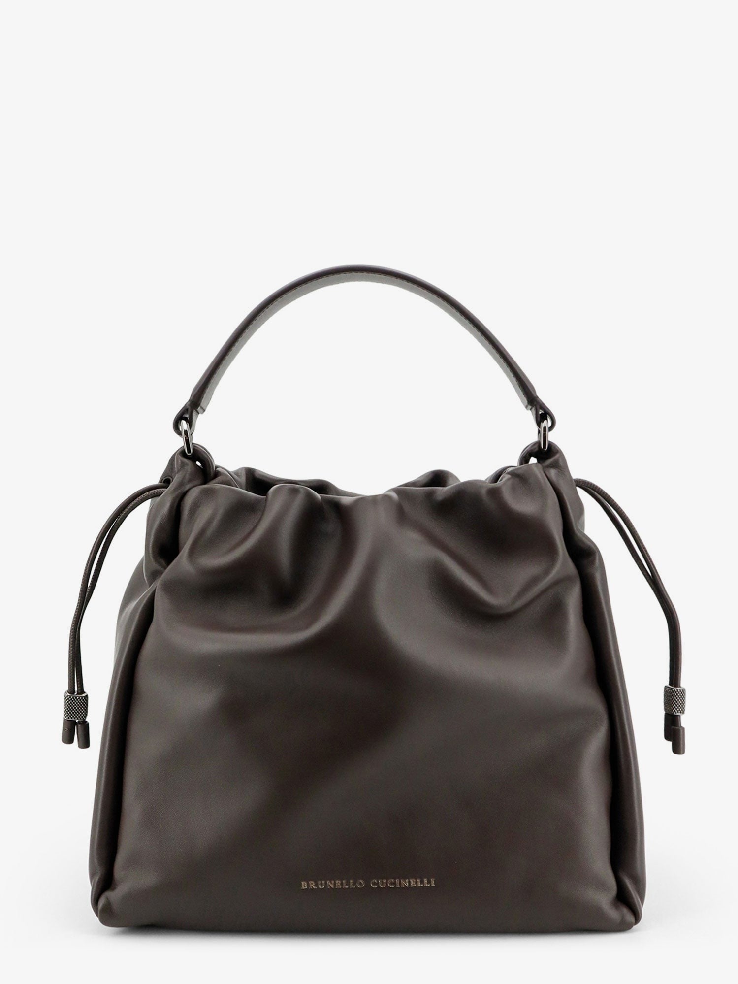 Bucket Mellow leather shoulder bag