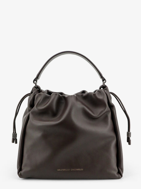 Bucket Mellow leather shoulder bag