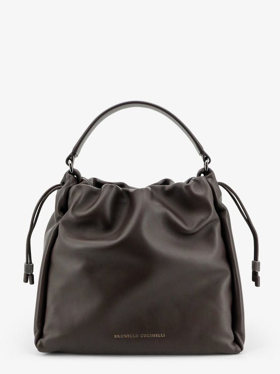 Bucket Mellow leather shoulder bag