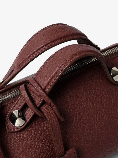 Fendi By The Way Hammered Leather Handbag