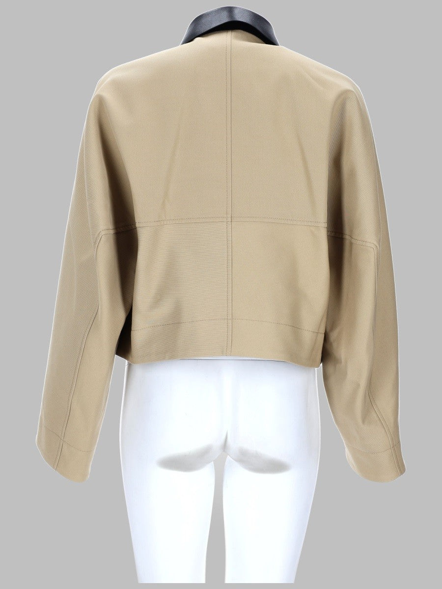 Givenchy CABAN CROPPED IN COTONE E LANA