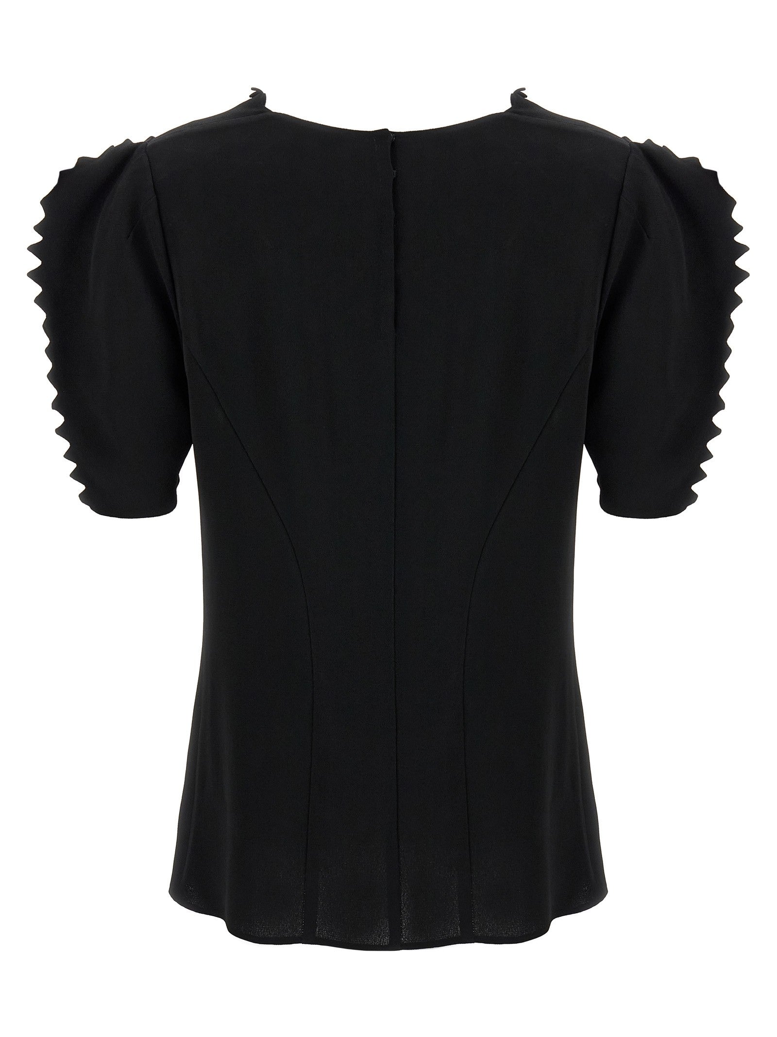 Cady crêpe top