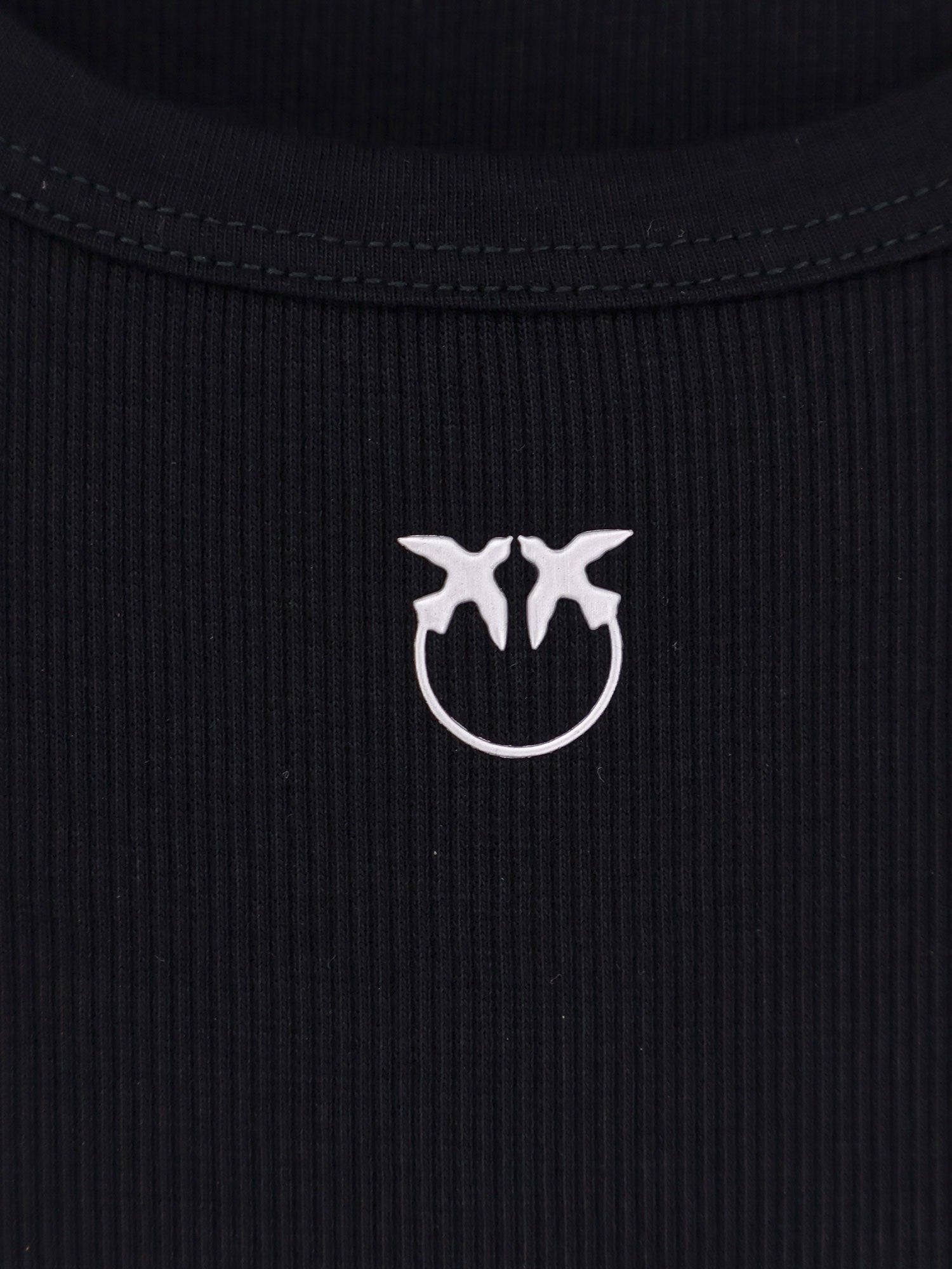 Calcolatore Cotton tank top with Love Birds logo on the front