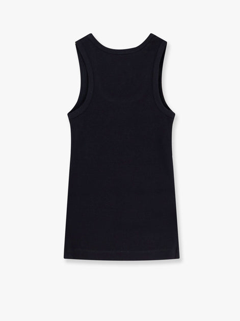 Calcolatore Cotton tank top with Love Birds logo on the front