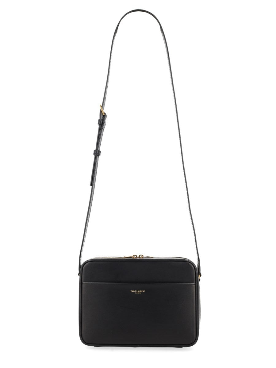 CAMERA BAG IN PELLE LISCIA