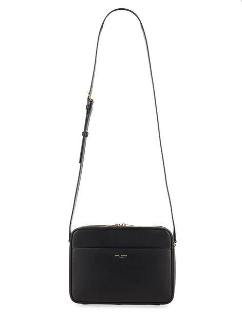 CAMERA BAG IN PELLE LISCIA