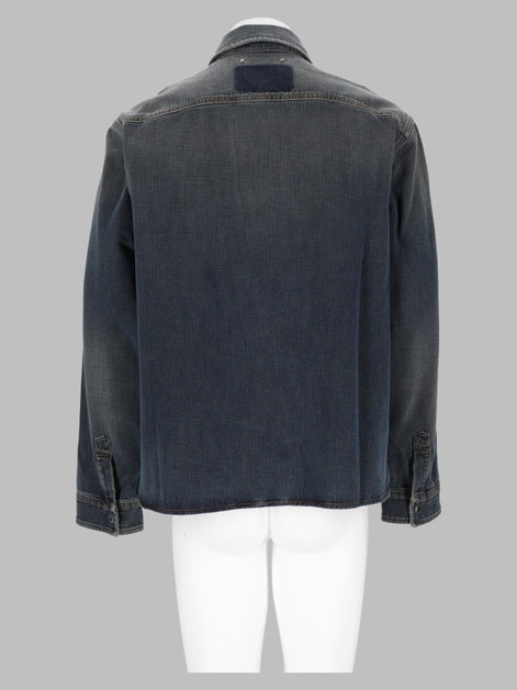Golden Goose Camicia Slim Fit In Denim Di Cotone