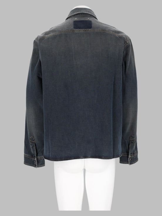 Golden Goose Camicia Slim Fit In Denim Di Cotone