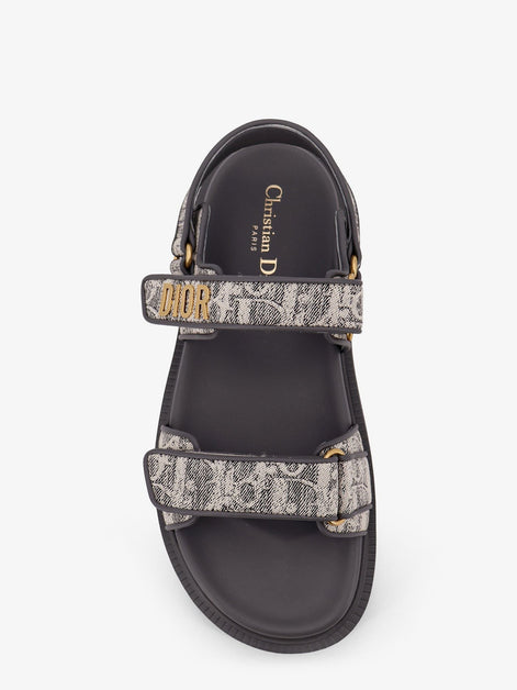 Dior Canvas Dioract flat sandals