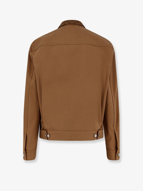 Canvas Jacket with GG details