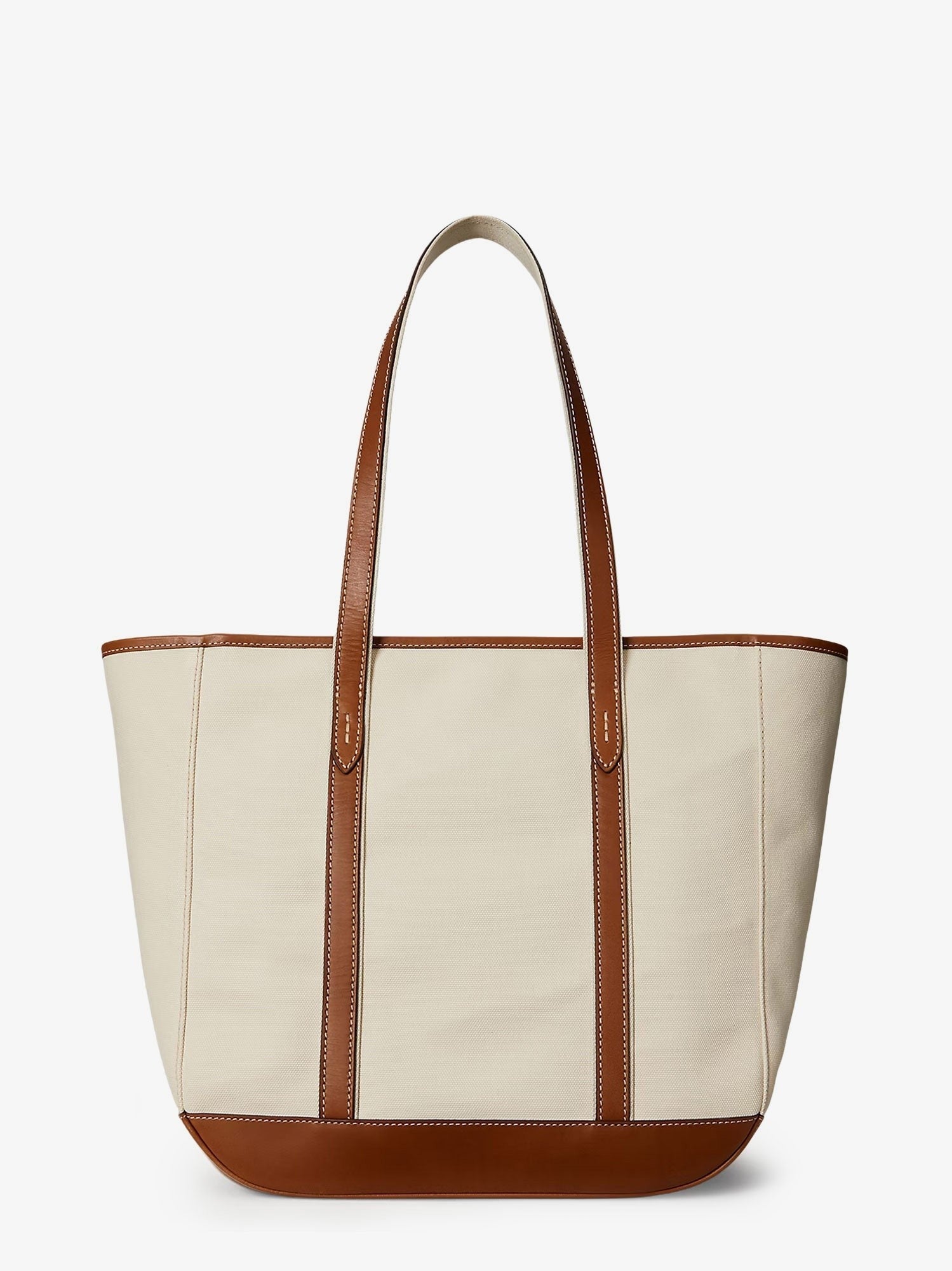 Polo Ralph Lauren Canvas shopping bag with embroidered logo