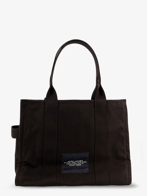 Marc Jacobs Canvas shopping bag with frontal logo