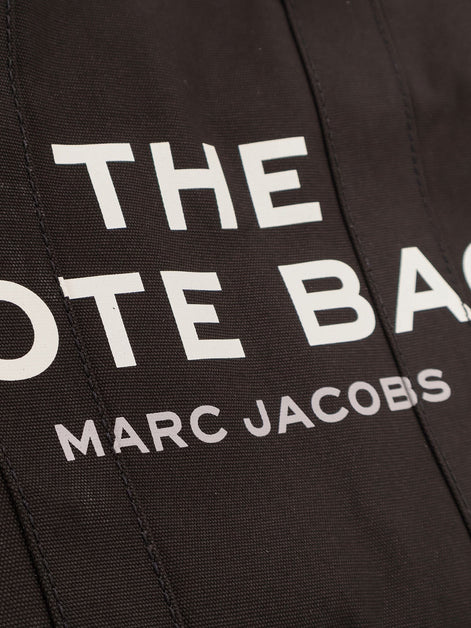Marc Jacobs Canvas shopping bag with frontal logo