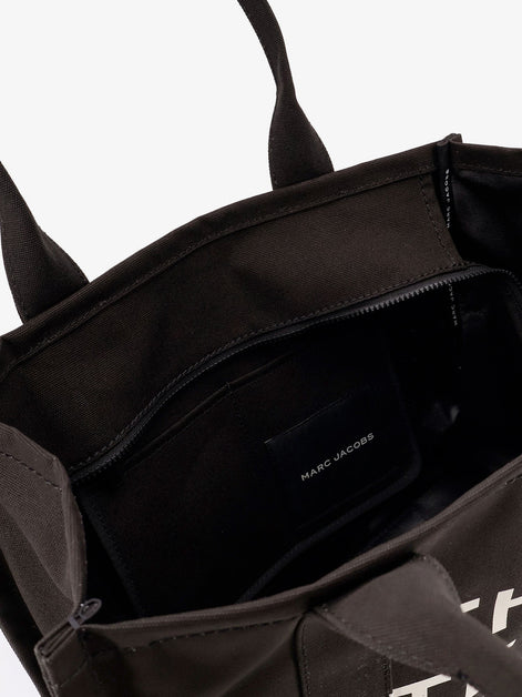 Marc Jacobs Canvas shopping bag with frontal logo