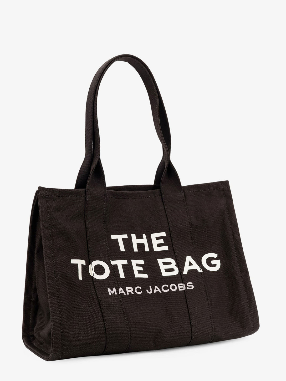 Marc Jacobs Canvas shopping bag with frontal logo