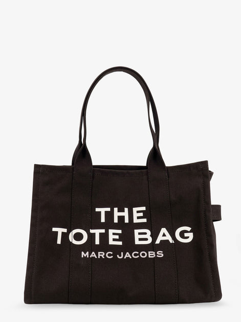 Canvas shopping bag with frontal logo