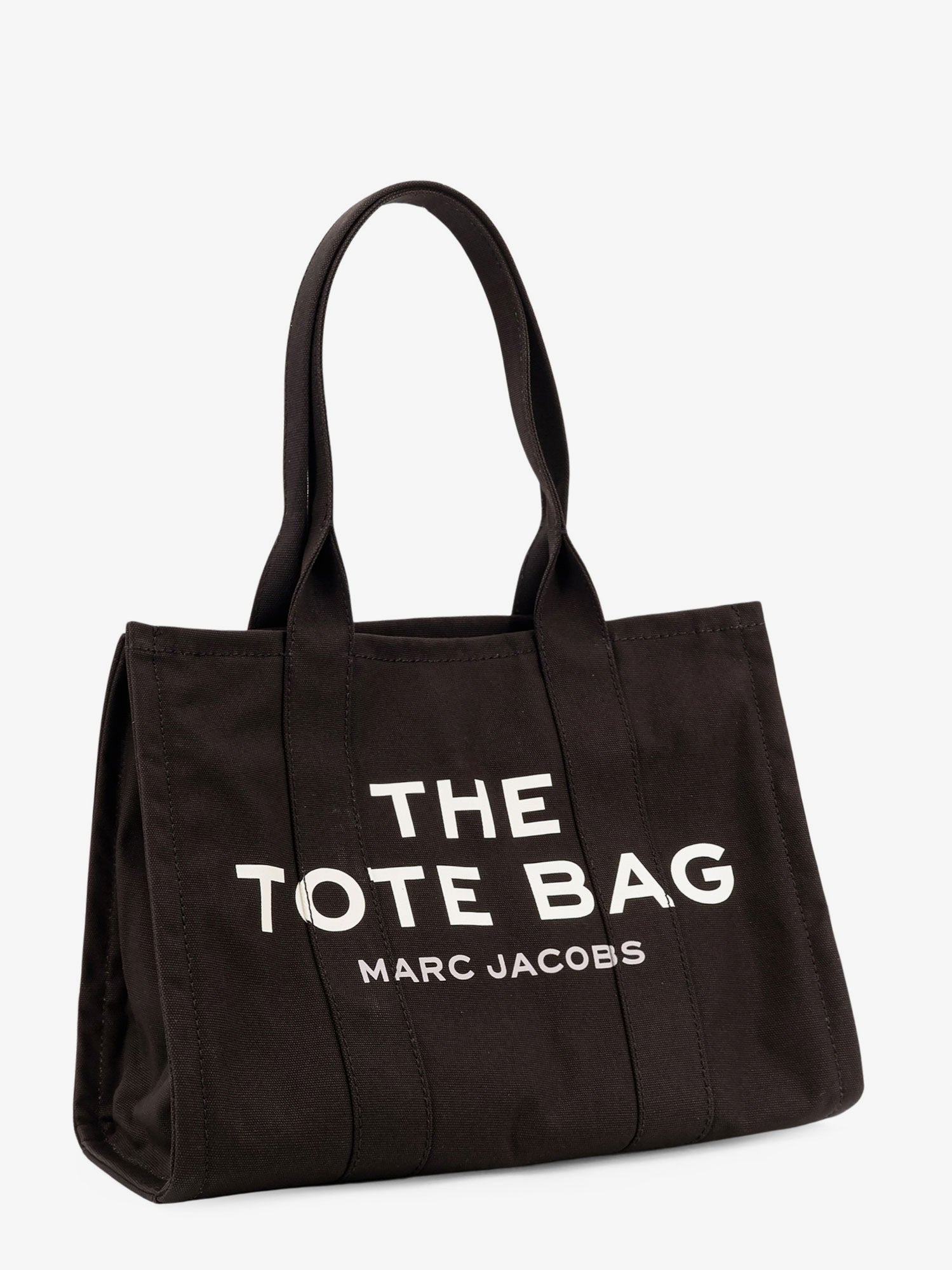 Marc Jacobs Canvas shopping bag with frontal logo