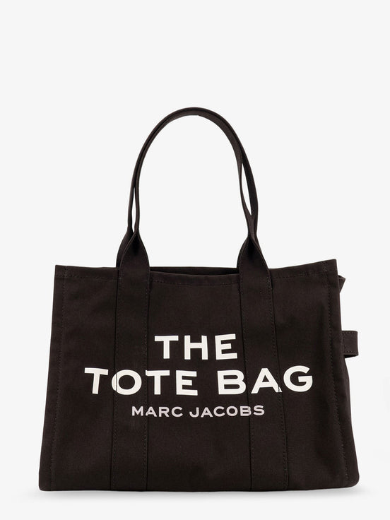 Canvas shopping bag with frontal logo