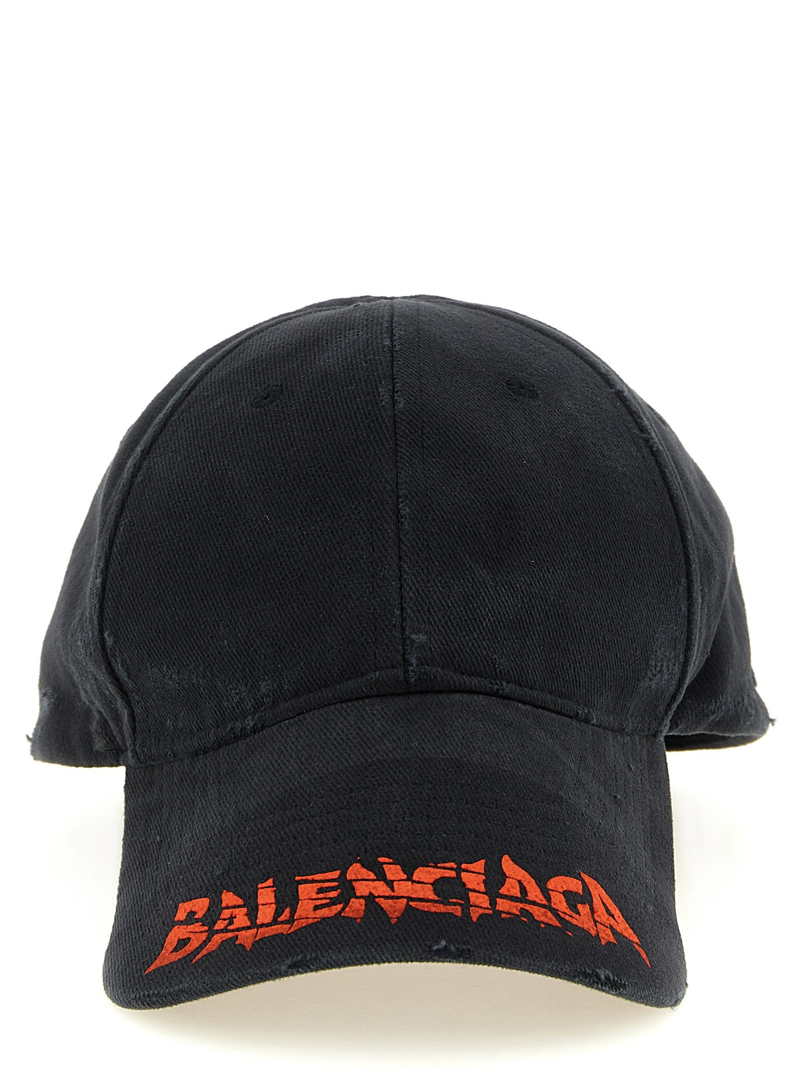 Cap with embroidered logo