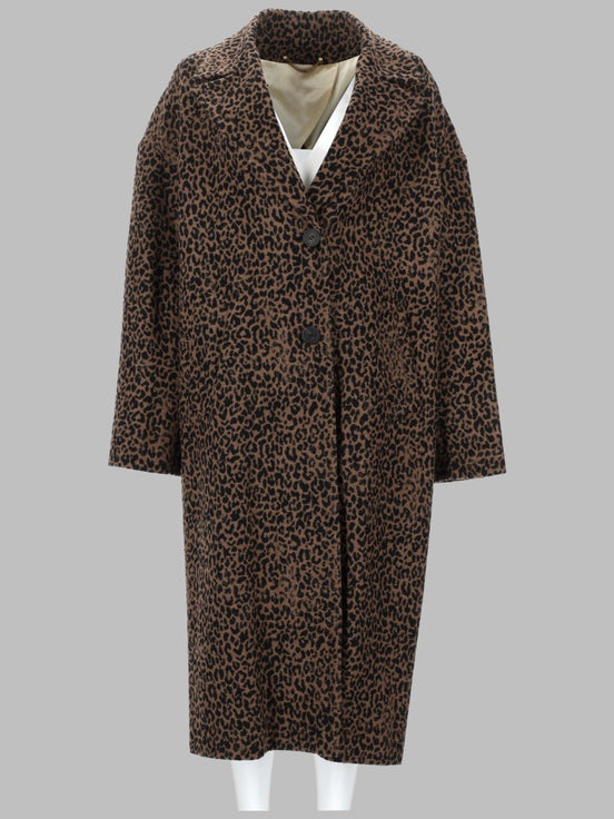 CAPPOTTO MONOPETTO COCOON IN LANA