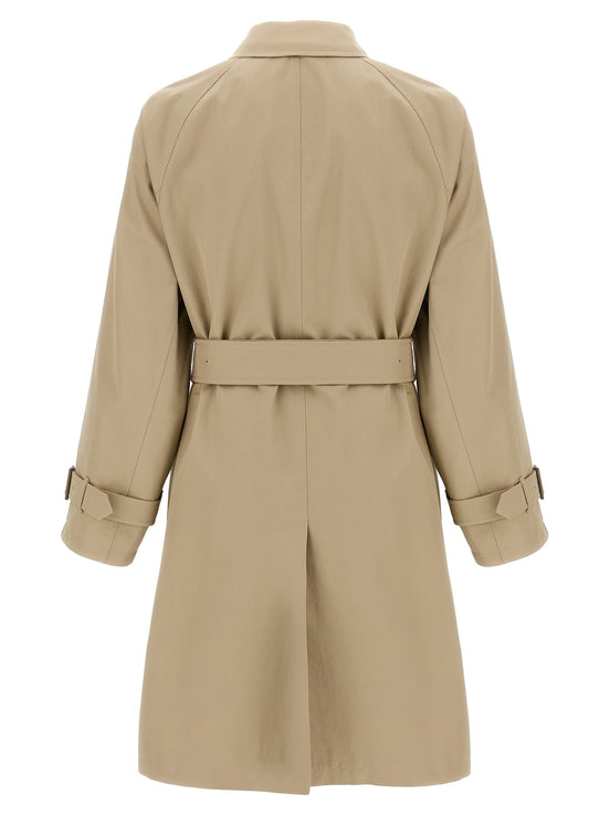 Car coat gabardine