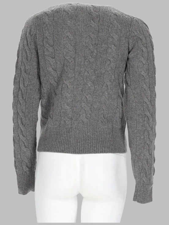 Polo Ralph Lauren CARDIGAN A TRECCE CON LOGO